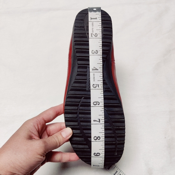 Josef Seibel Stylish Carmine Red Leather Slouch Boots Women's Sz EU 38, US 7-7.5 - Picture 6 of 15